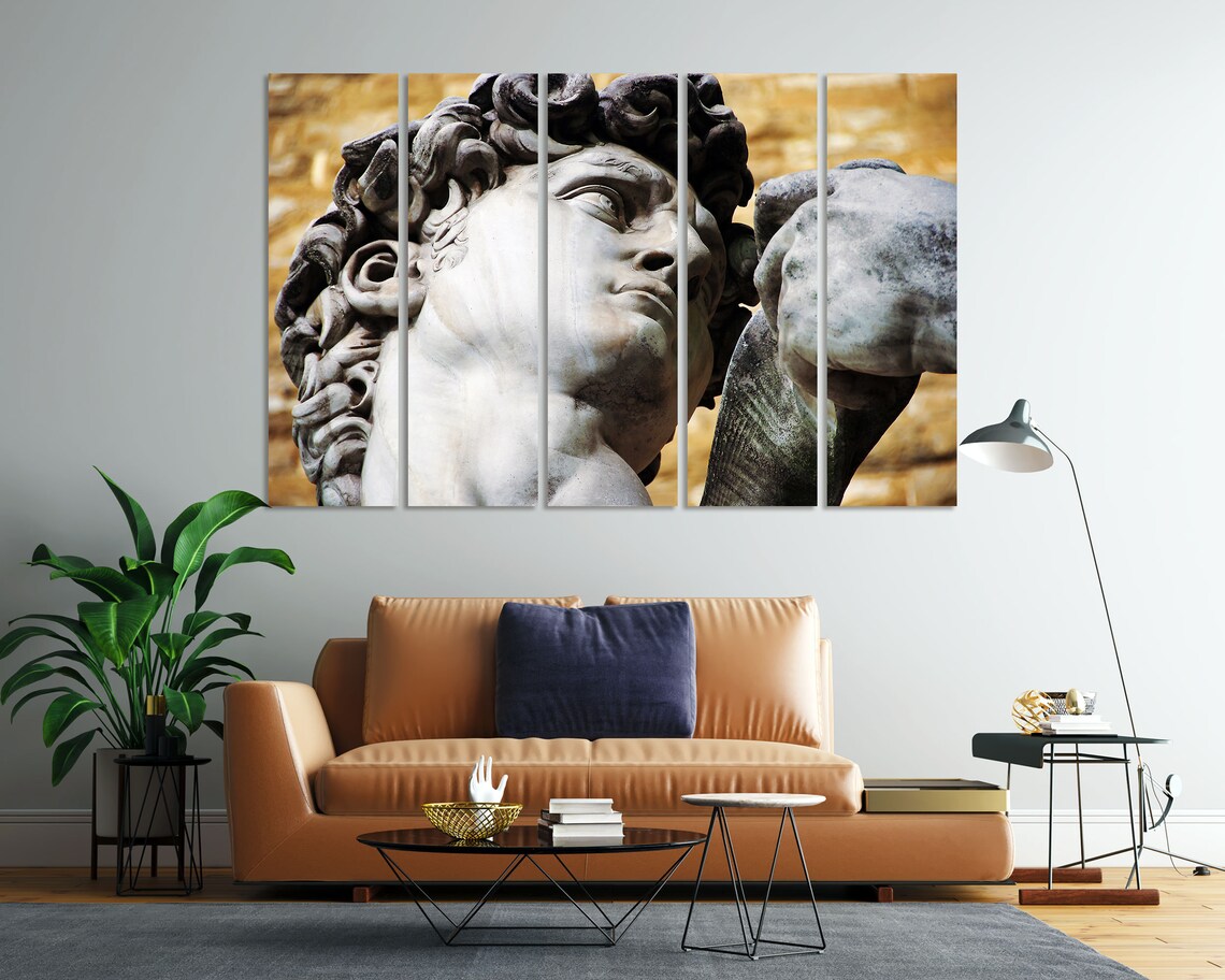 Michelangelo Statue Of David Sculpture Close Up Italy Art Poster - Image 8