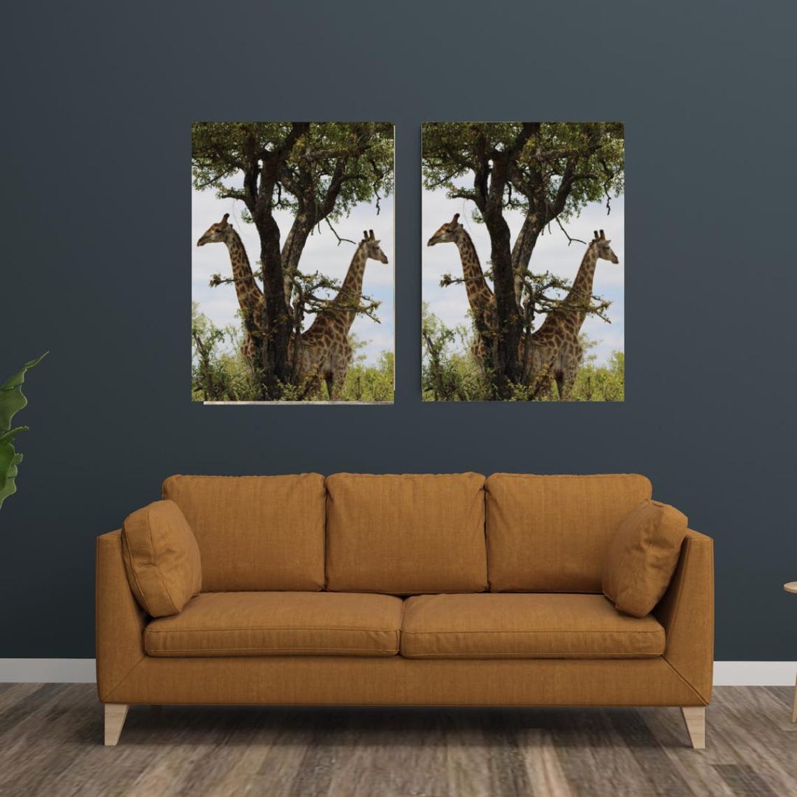 Giraffe Art, Africa's Game Reserves - Image 3