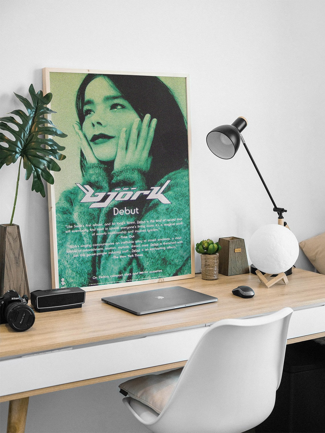 Bjork Debut Album Cover Poster Vintage Bjork Poster Bjork Album Print Bjork Album Cover Album Cover Poster Vintage Style Poster - Image 2