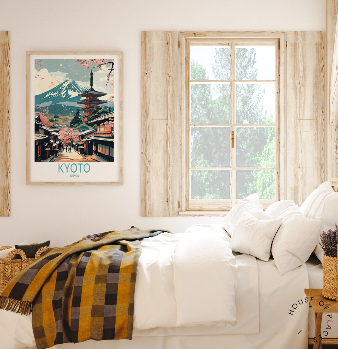 Kyoto Travel Poster, Japan City Wall Art Print - Image 2