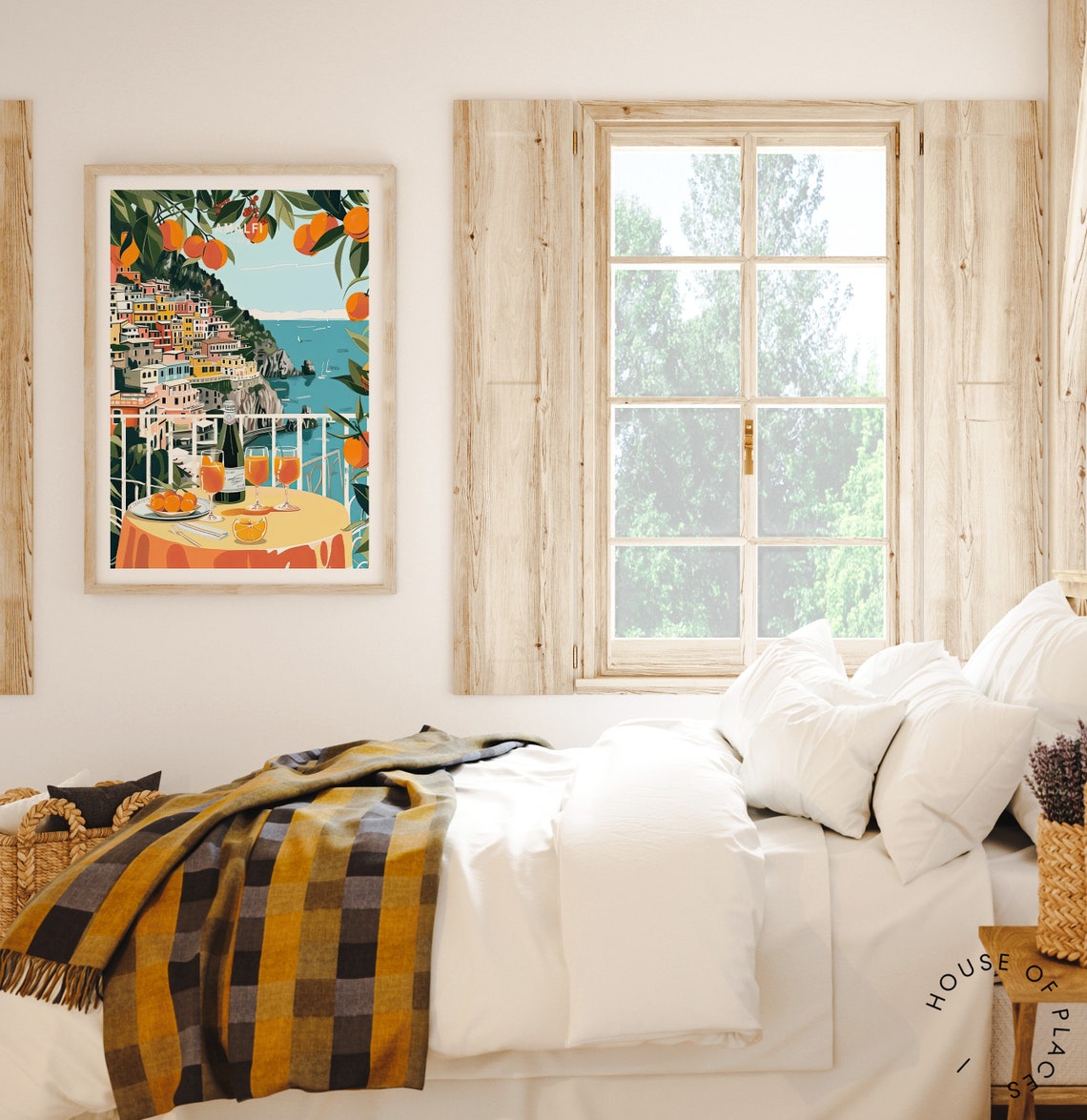 Amalfi Italy Orange Spritz Terrace Coast Summer Travel Poster - Image 3