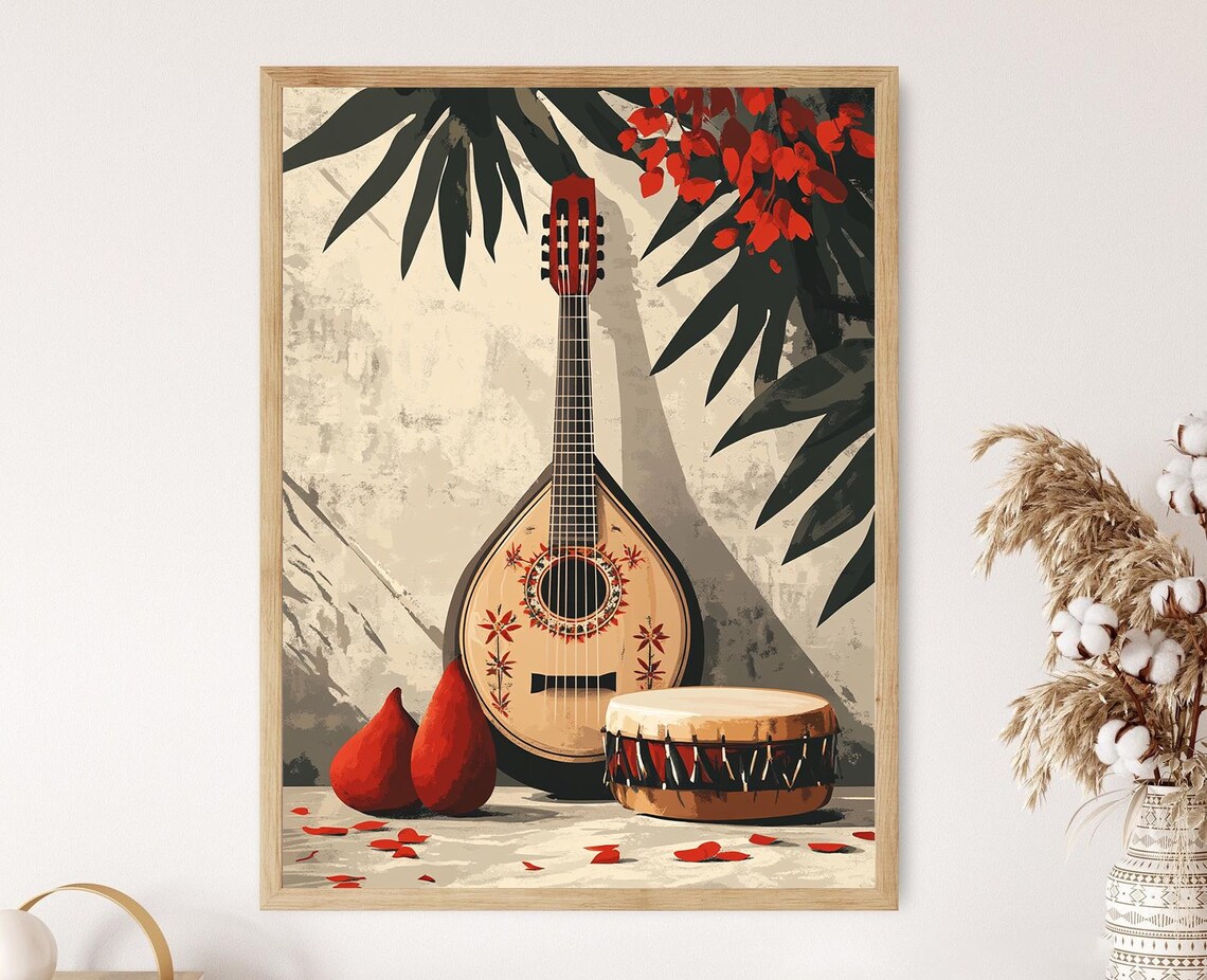 Kosovo Ifteli, Balkan Music Painting Art Print