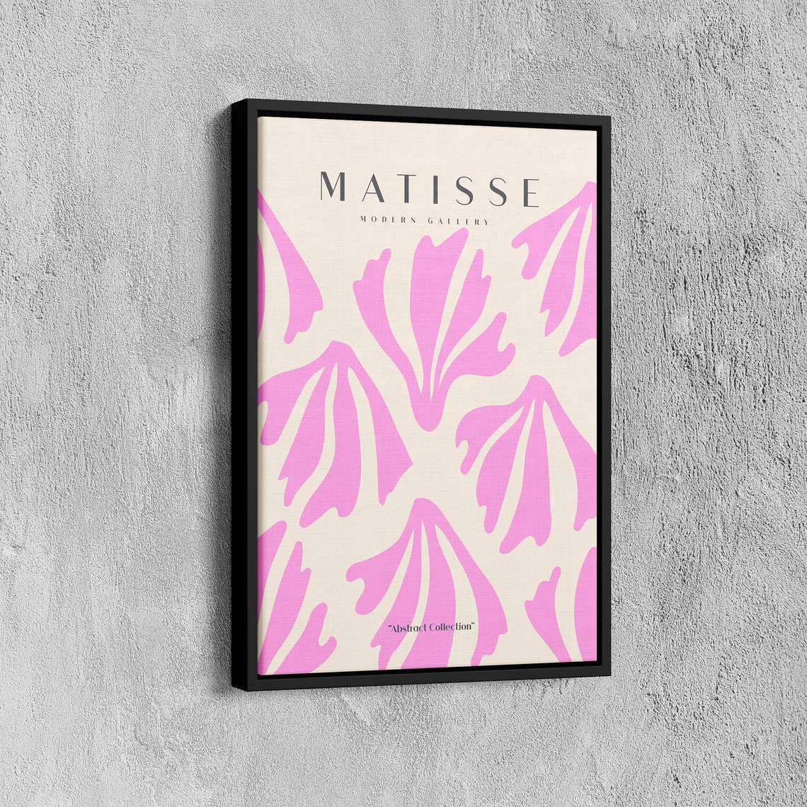 Pink Matisse Print Blush Pink Matisse Wall Art Exhibition Print Abstract Matisse Popular Print Minimalist Colorful Neutral Wall Art - Image 7