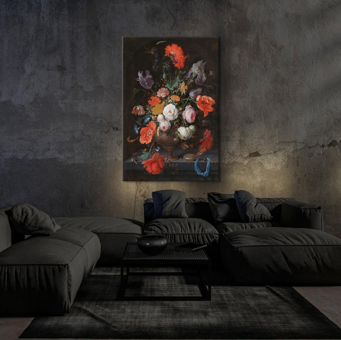 Abraham Mignon Dutch Baroque Floral Bouquet Vase Still Life Poster - Image 4