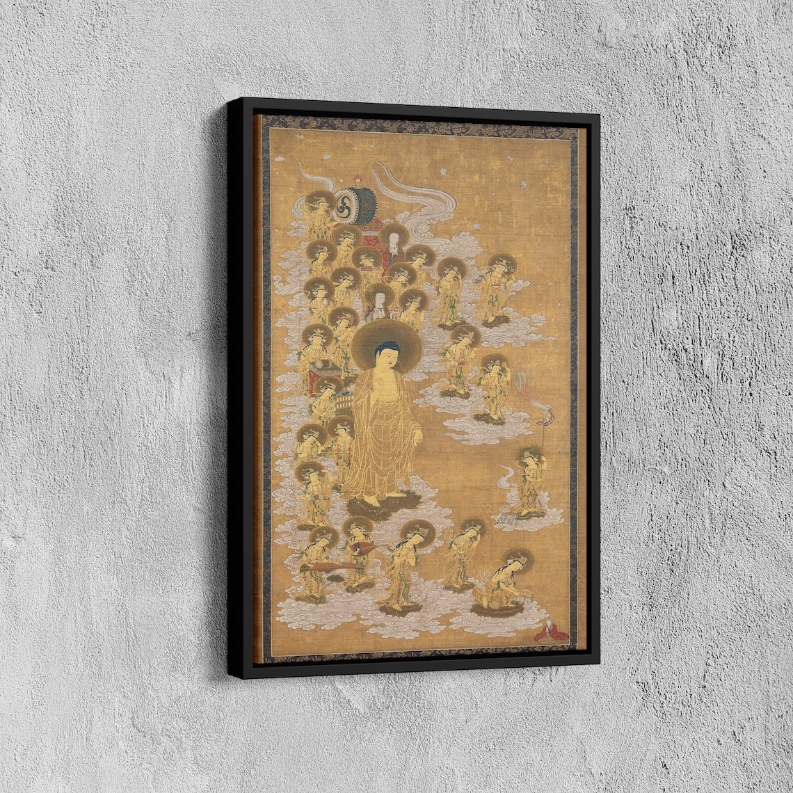 Amida Buddha and Twenty Five Bodhisattvas Art Print - Image 7
