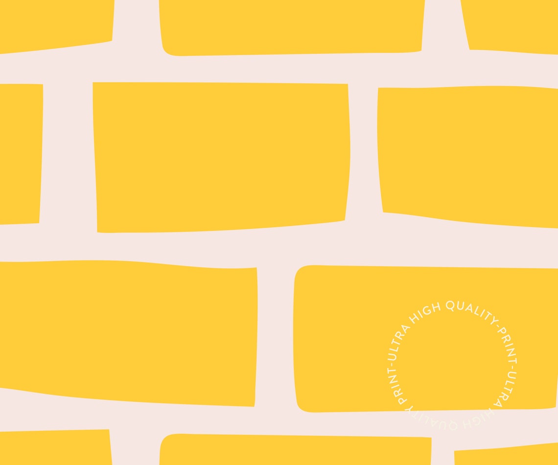 Pasta Lasagna Stamp 50 Pink Yellow Cute Italian Kitchen Wall Art Print - Image 4