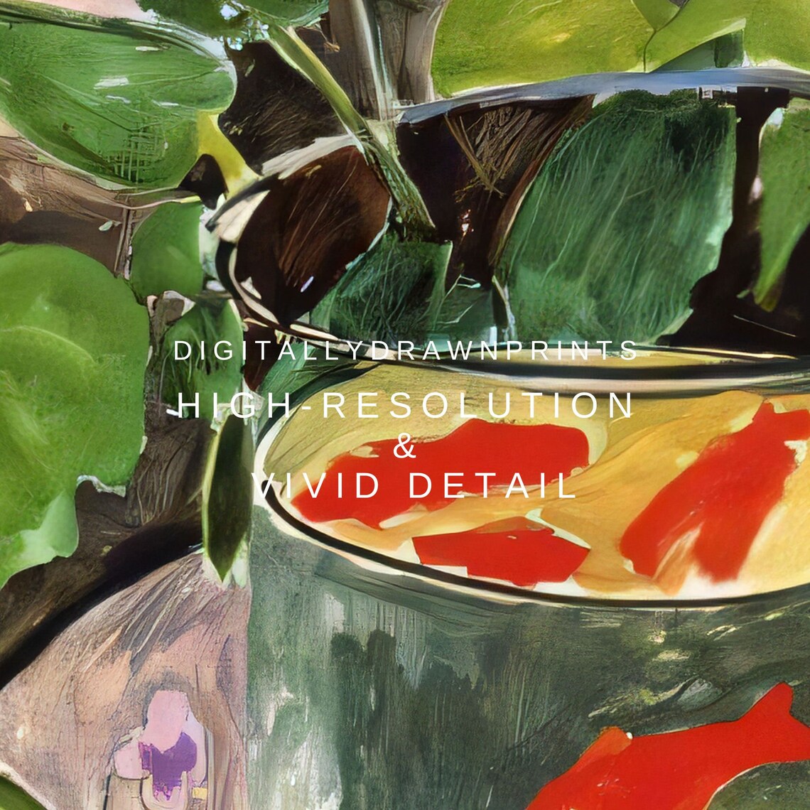 Henri Matisse Goldfish Fauvism Art Print - Image 2