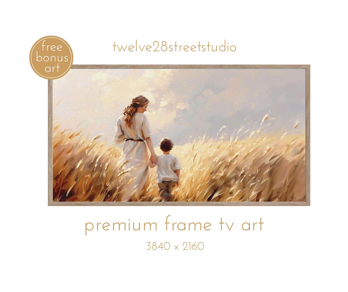Mother's Day Art Print, Seasonal Family Decor