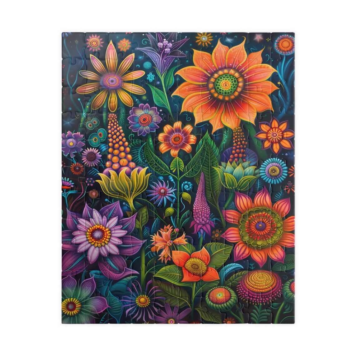 Tropical Dream Fantasy Garden Jigsaw Puzzle Tech Free Fun Activity Great Gift For Birthdays Paitents And Nursing Homes - Image 2