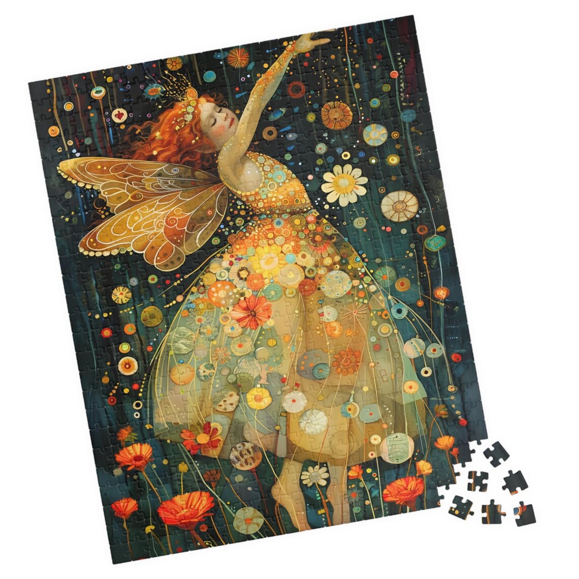 Dancing Fairy III Fantasy Faerie Ballet Art Print