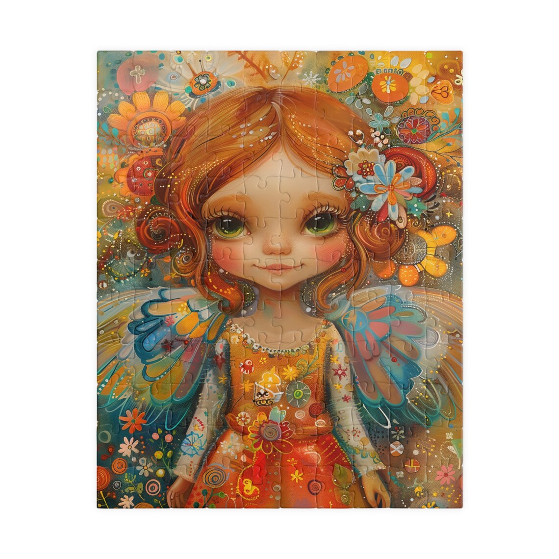 Sunshine Angel Iii Puzzle Fantasy Fairy Art Jigsaw Gift For Birthdays Hospital Paitents And Nursing Homes Fun Tech Free Family Activity - Image 2
