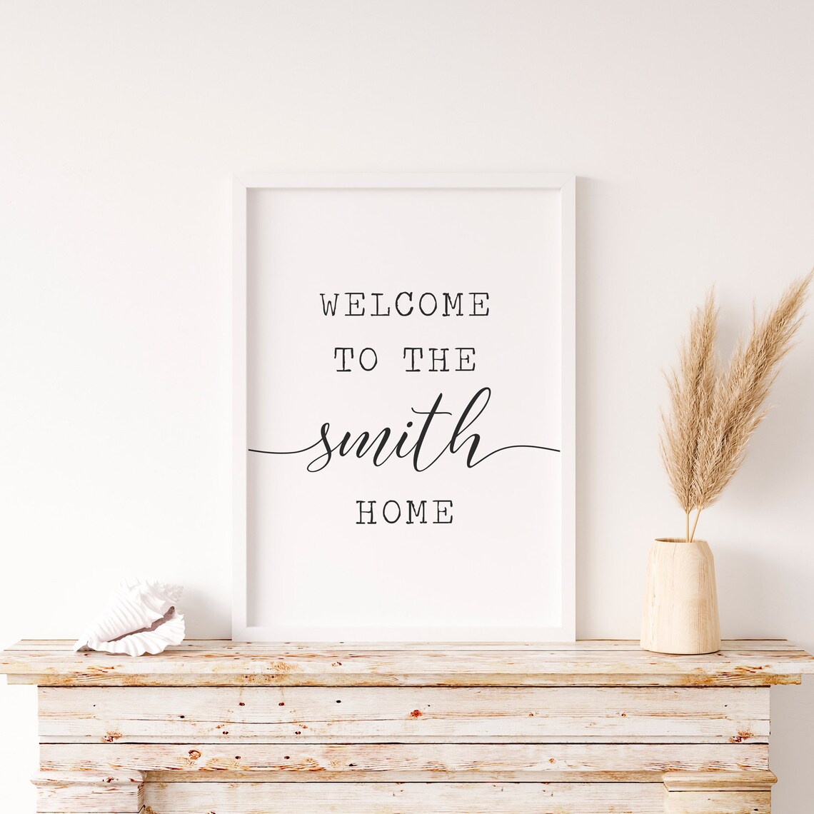 Personalized Family Print, Custom Entryway Decor - Image 3