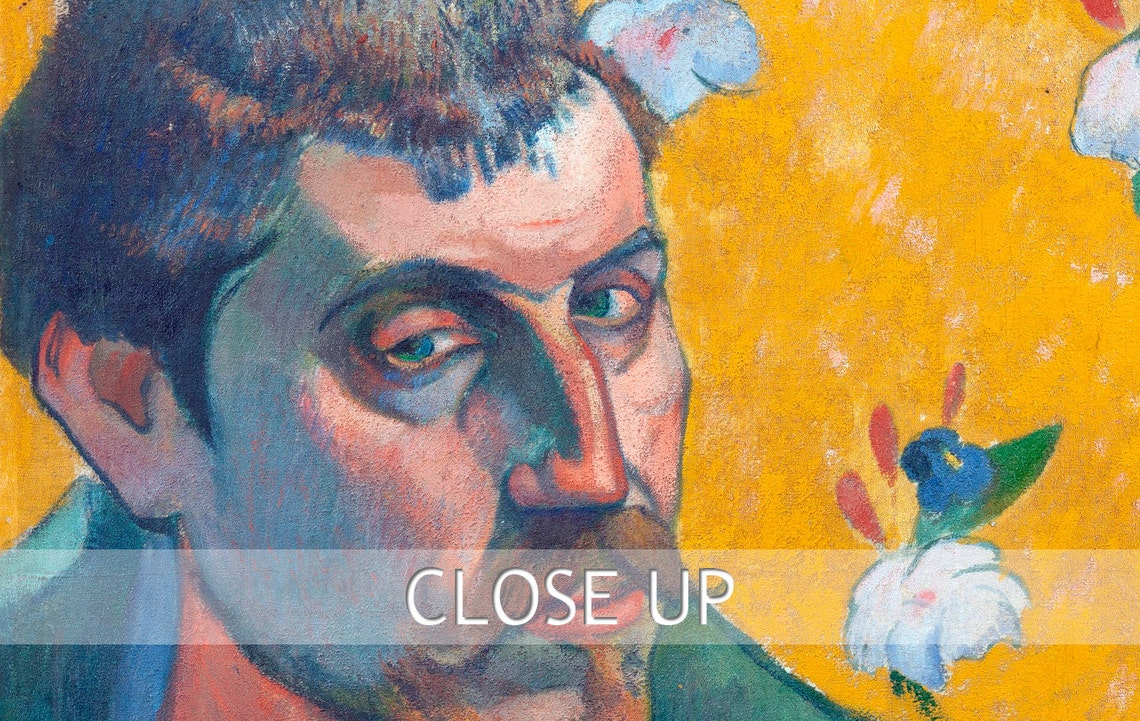 Paul Gauguin Self Portrait with Bernard 1888 Les Miserables Poster - Image 2