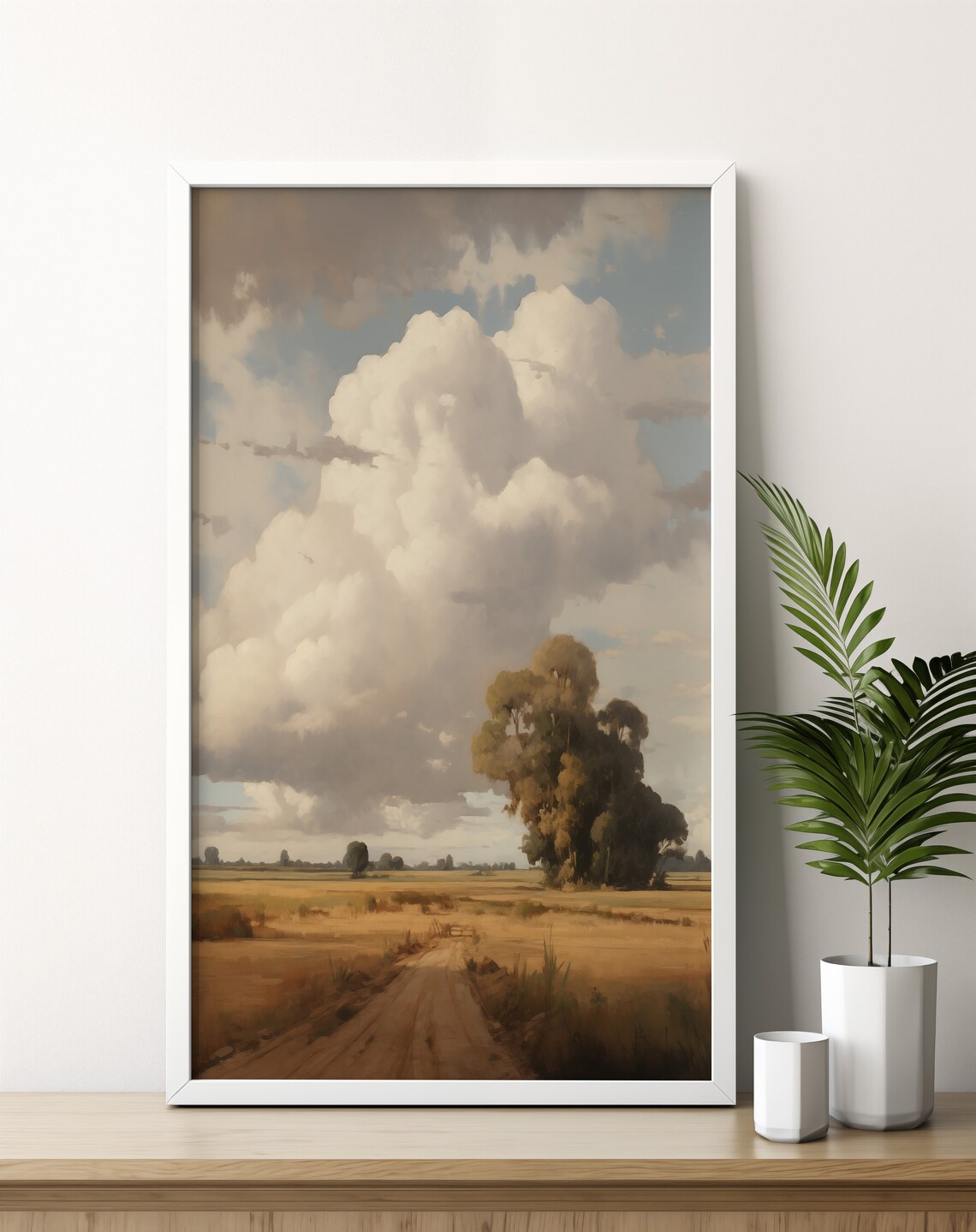 Rustic Australian Landscape, Vintage Country Farmhouse - Image 3