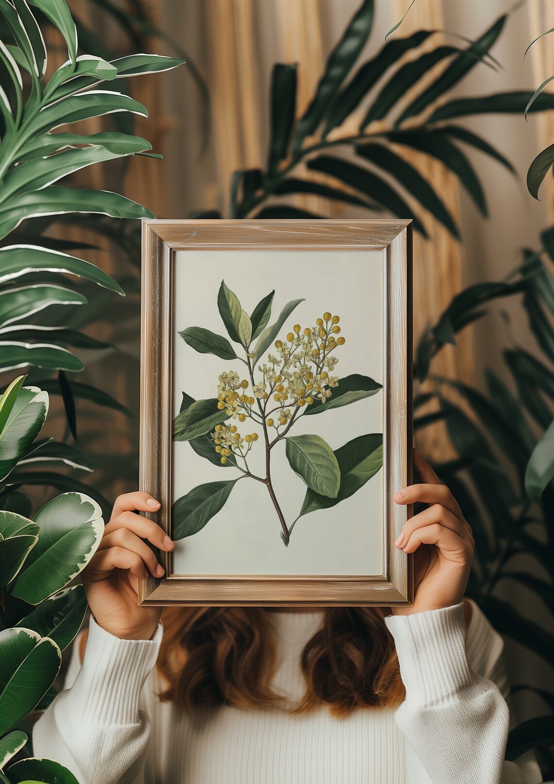Vintage Yellow Flower Botanical Still Life Art Print - Image 6