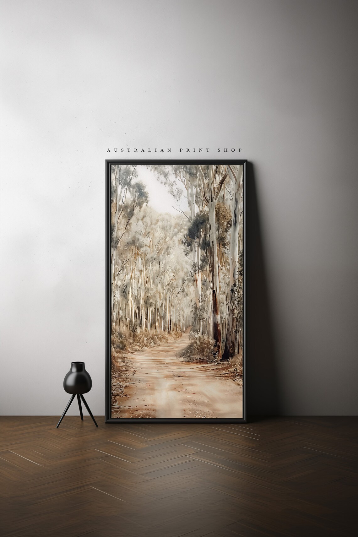 Australian Bush Trails Gum Tree Travel Poster - Image 3