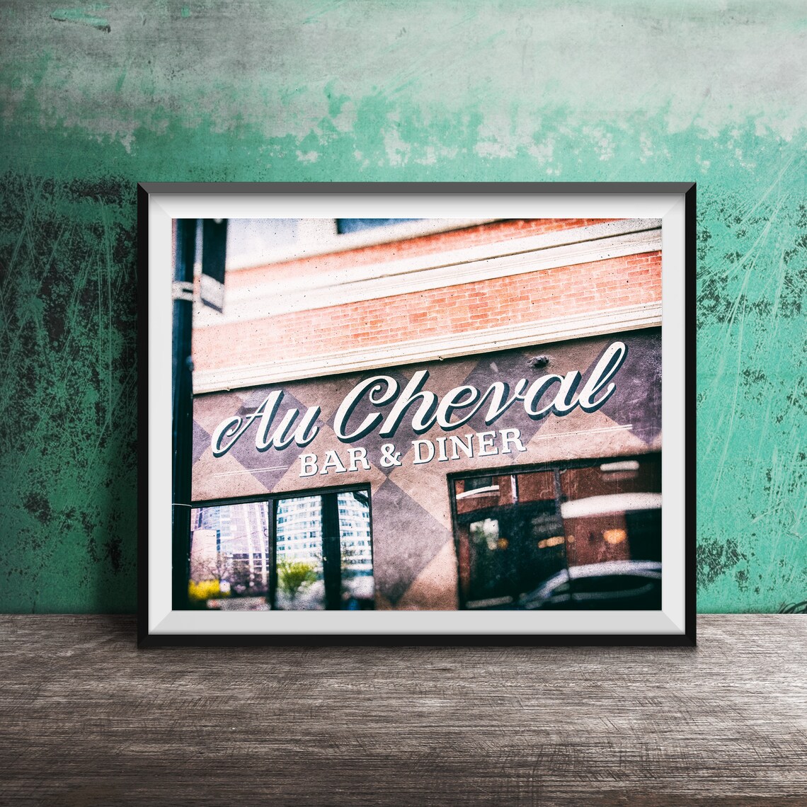 Au Cheval Chicago Bar Diner Photography Art Print