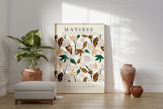Matisse Flower Poster Flower Market Poster Matisse Print Tokyo Flower Printable Poster Matisse Plant Botanical Poster