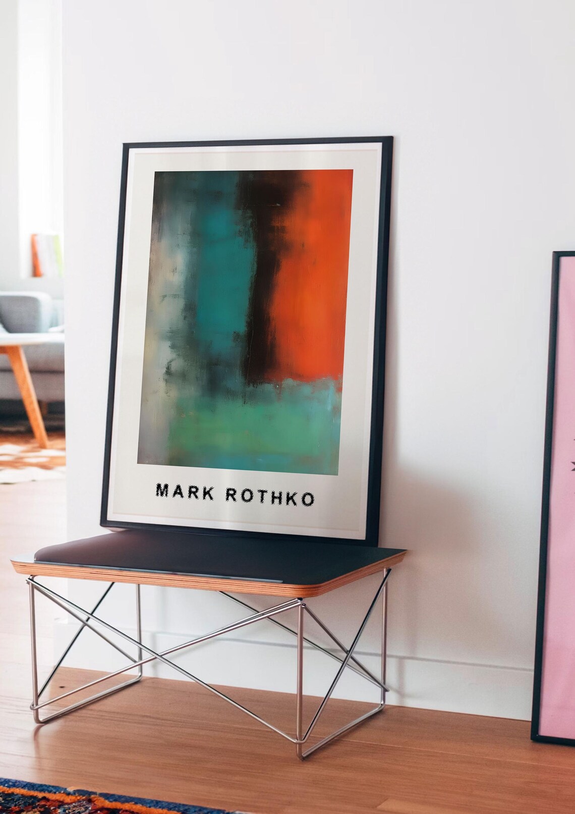 Mark Rothko Minimalist Abstract Poster, Modern Decor - Image 5