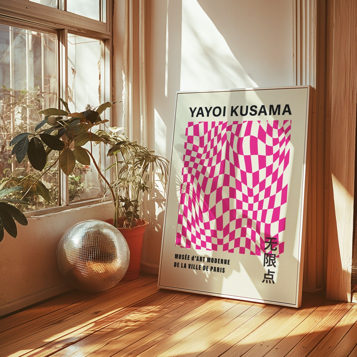 Yayoi Kusama Exhibition Poster, Japandi Decor Print - Image 4