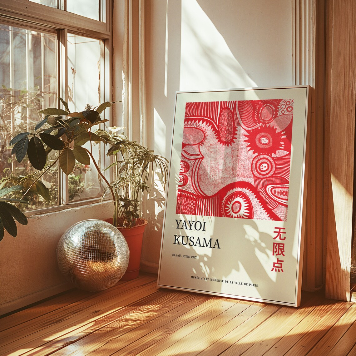Yayoi Kusama Exhibition Poster, Japandi Decor Art Print - Image 5