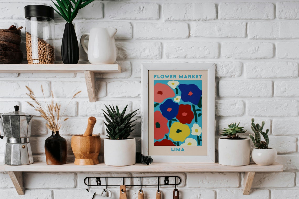 Flower Market by Matisse, Art Print - Image 3