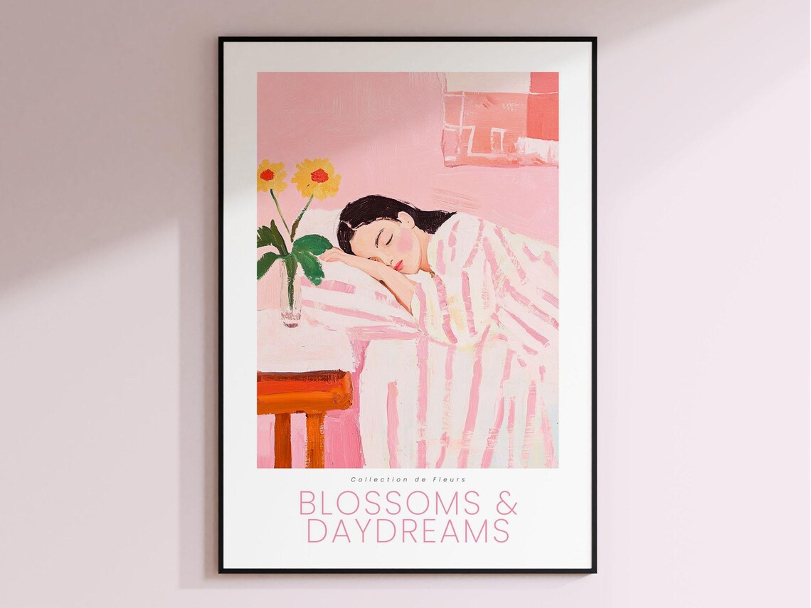 Matisse Flowermarket, Floral Wall Art Print