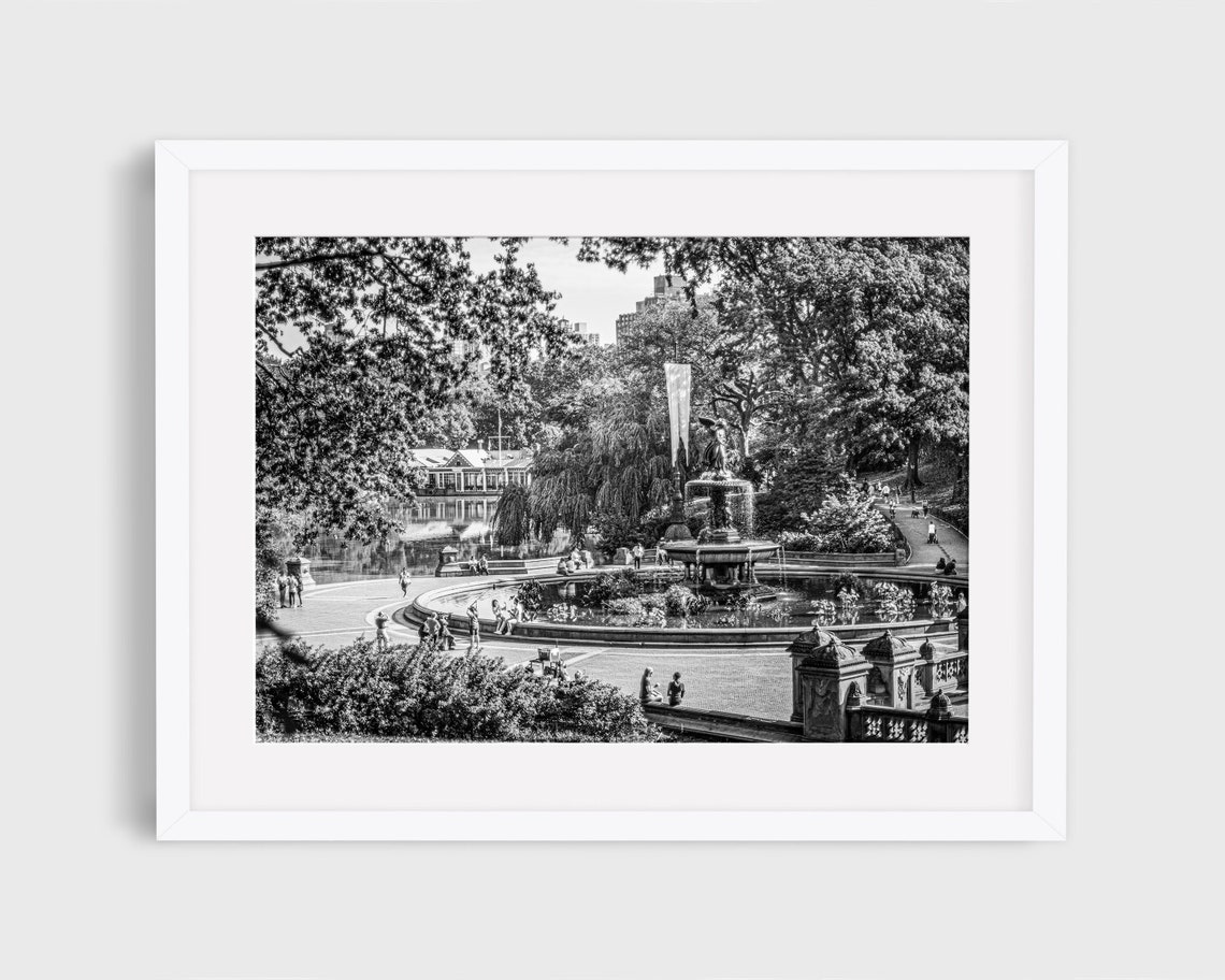 Central Park Bethesda Fountain, New York Photography