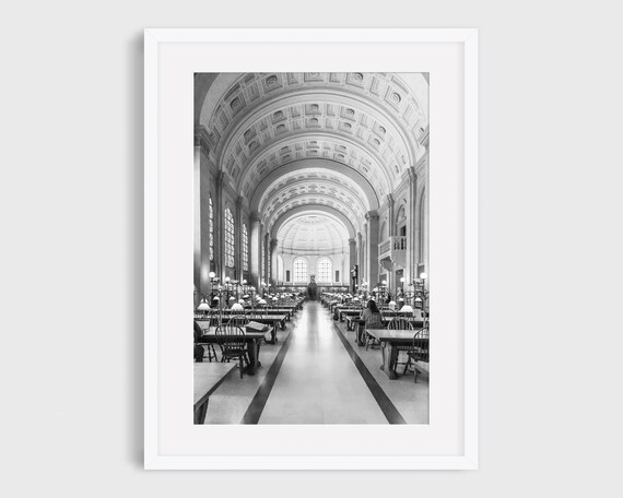 Boston Public Library Photo, Boston Travel Photography