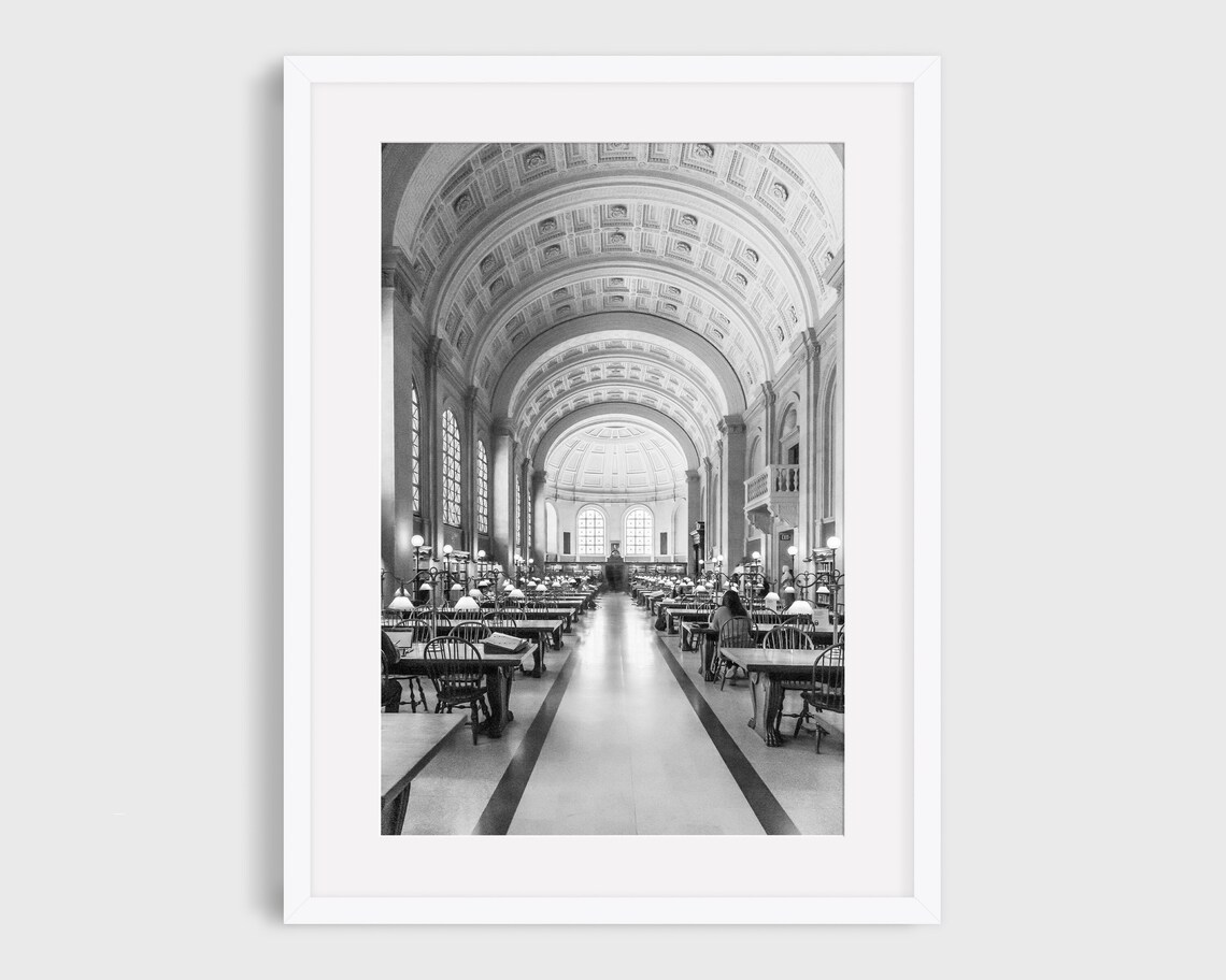 Boston Public Library Photo, Boston Travel Photography