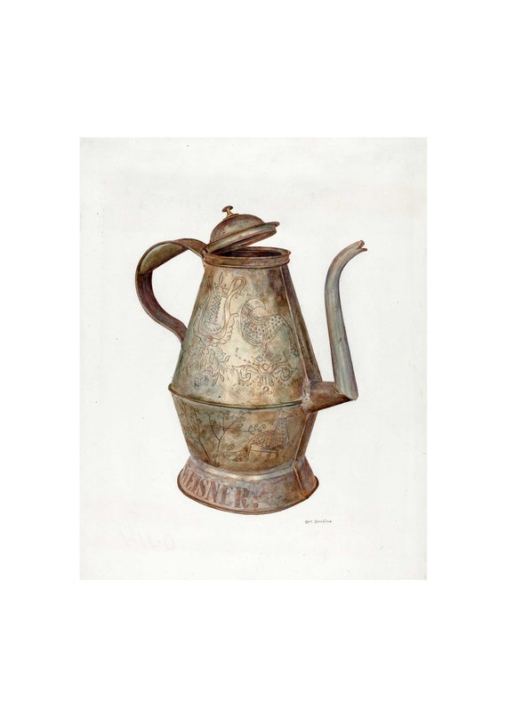 German Coffee Pot, Ca. 1935 by Carl Strehlau