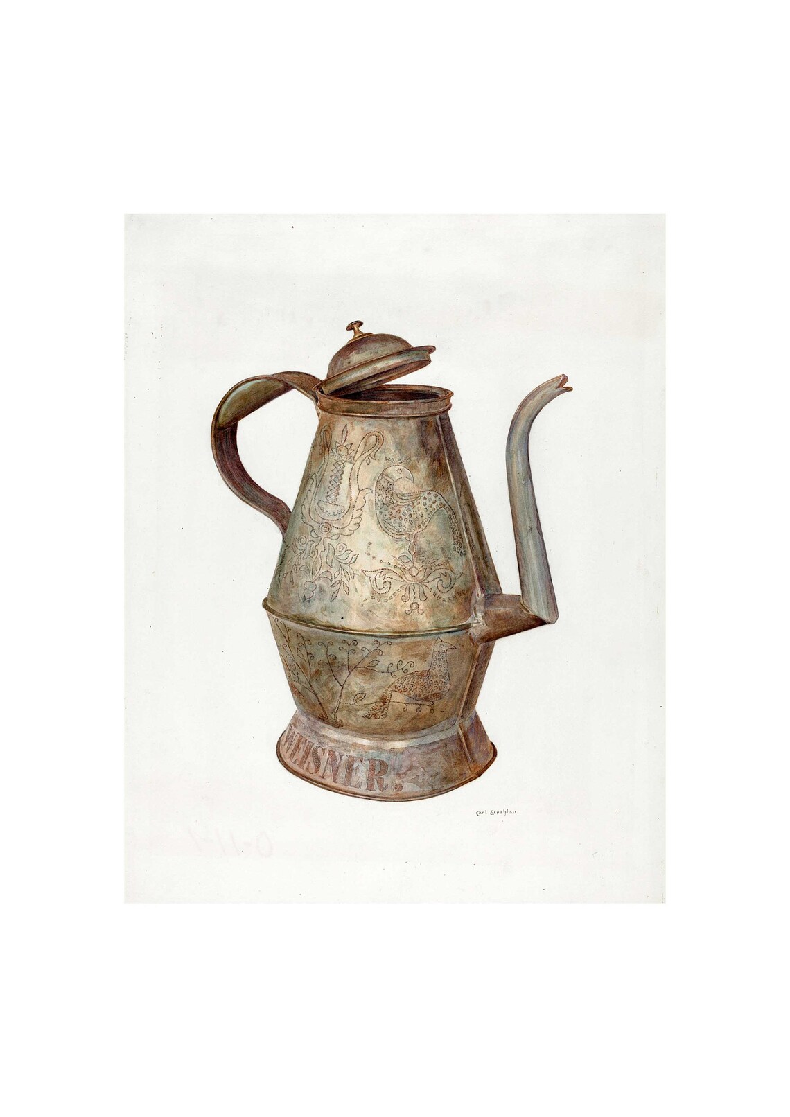 German Coffee Pot, Ca. 1935 by Carl Strehlau