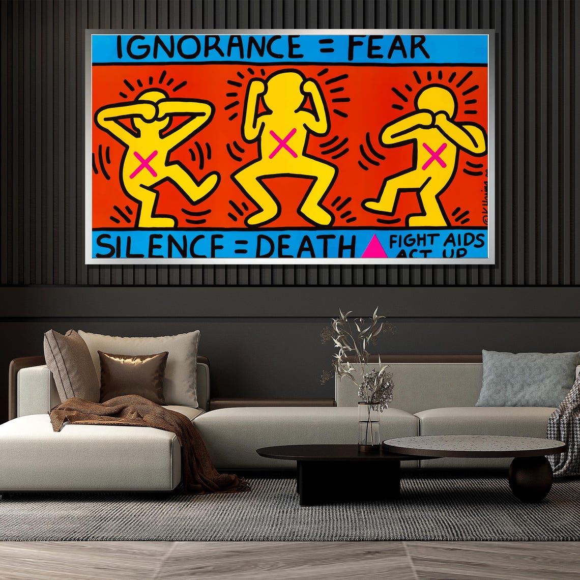 Bold Activist Pop Art Modern Wall Art With Vibrant Colors And Inspiring Message For Home Or Gift - Image 4