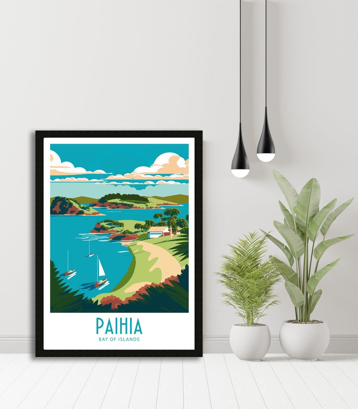 Paihia Travel Print Paihia Home Dcor Paihia New Zealand Art Print Paihia Room Print For Paihia New Zealand Gift Paihia Wall Decor Paihia - Image 5