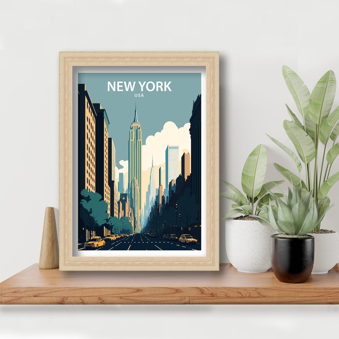 New York Art Print New York City Print New York Print Wall Decor Travel Poster Travel Print New York Wall Art New York Decor - Image 5