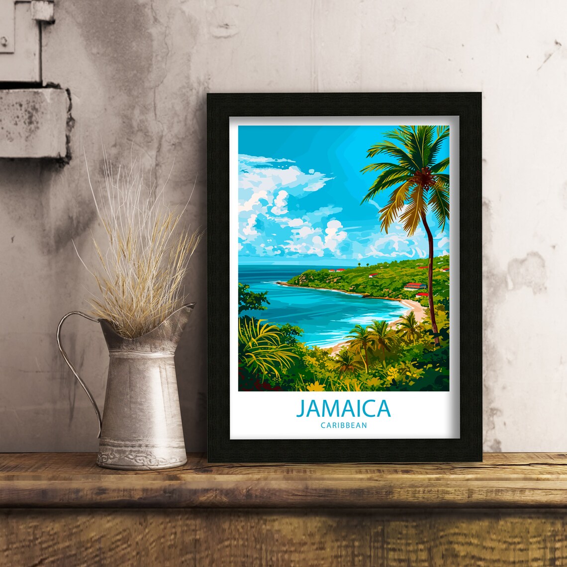 Jamaica Travel Poster, Caribbean Island Wall Decor - Image 6