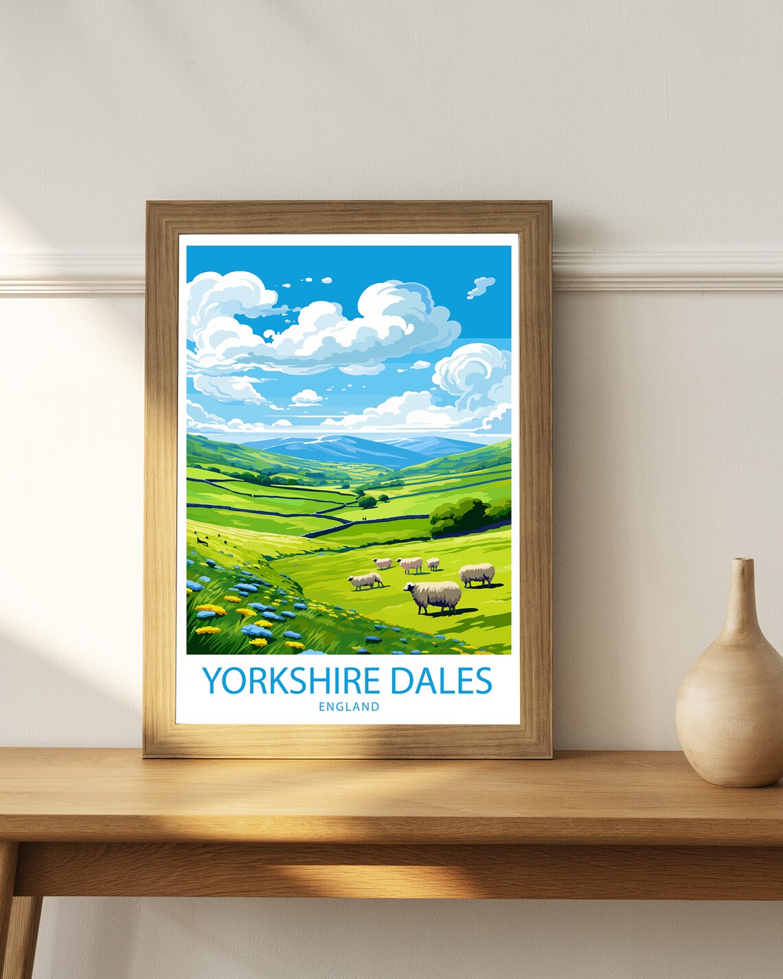 Yorkshire Dales UK Wall Decor Poster - Image 3
