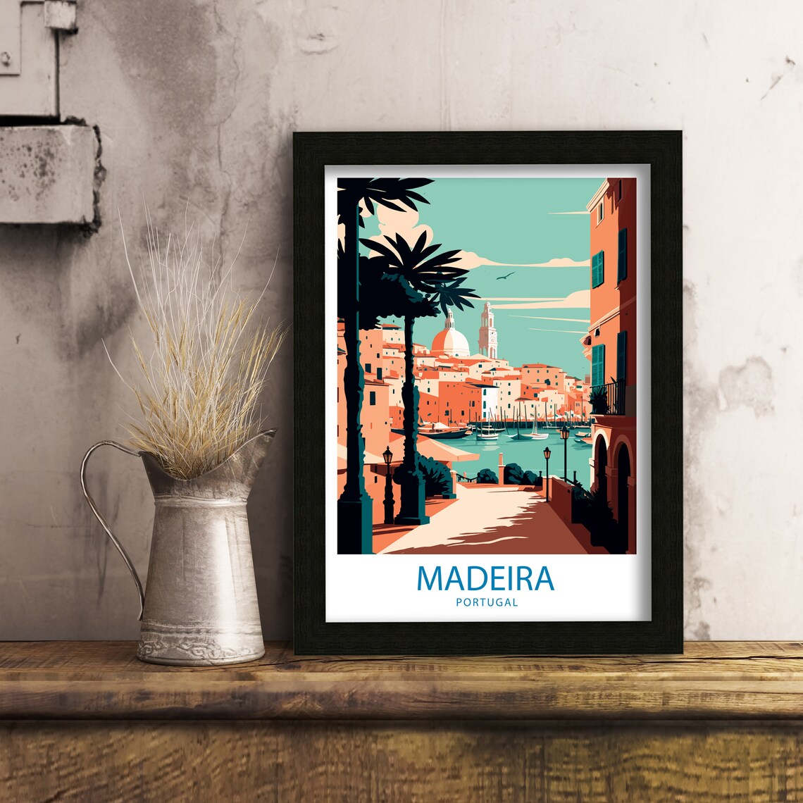 Madeira Portugal Travel Poster - Image 4