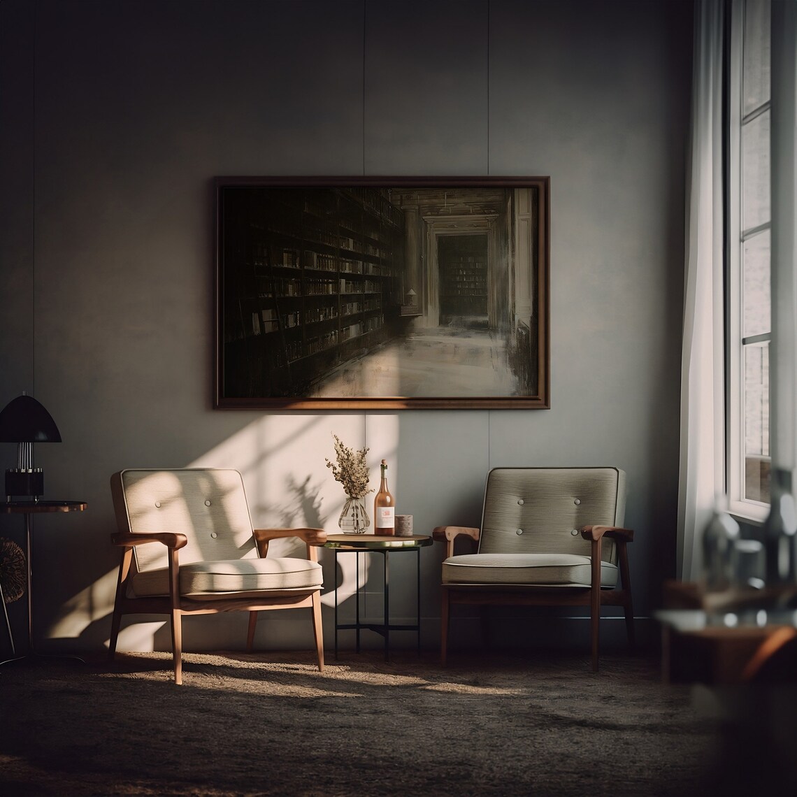 Cozy Reading Nook Open Book With Coffee Cup On Rumpled Bedding Still Life Poster - Image 5