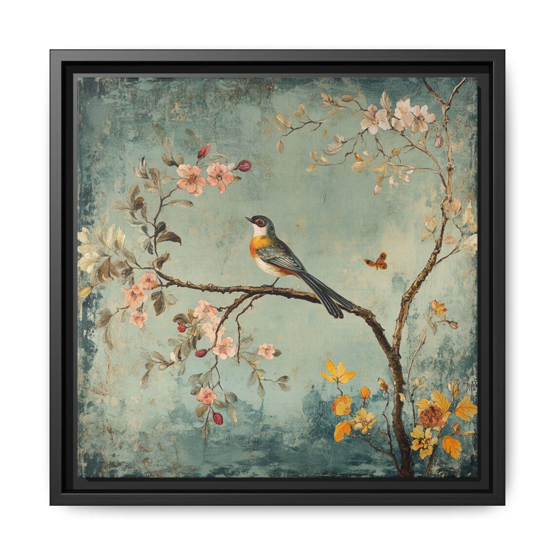 Chinoiserie Japandi Home Art, Colorful Portrait - Image 5