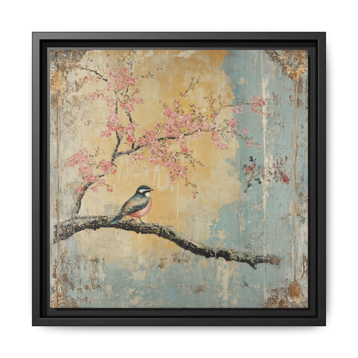 Asian Bird Art Print, Chinoiserie Japandi Decor - Image 5
