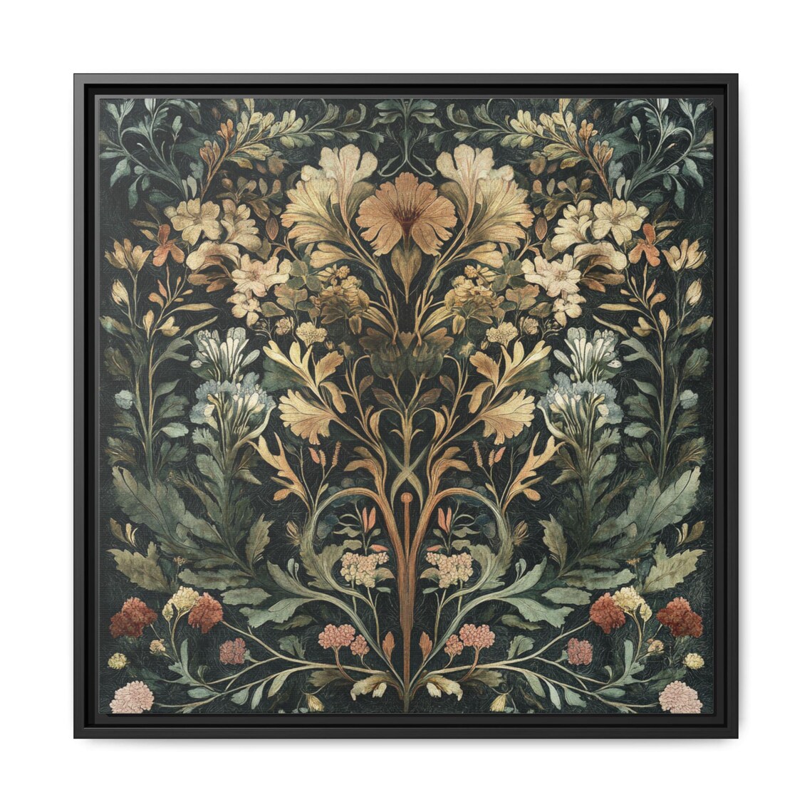 William Morris Inspired Floral Art, Vintage Botanical - Image 4