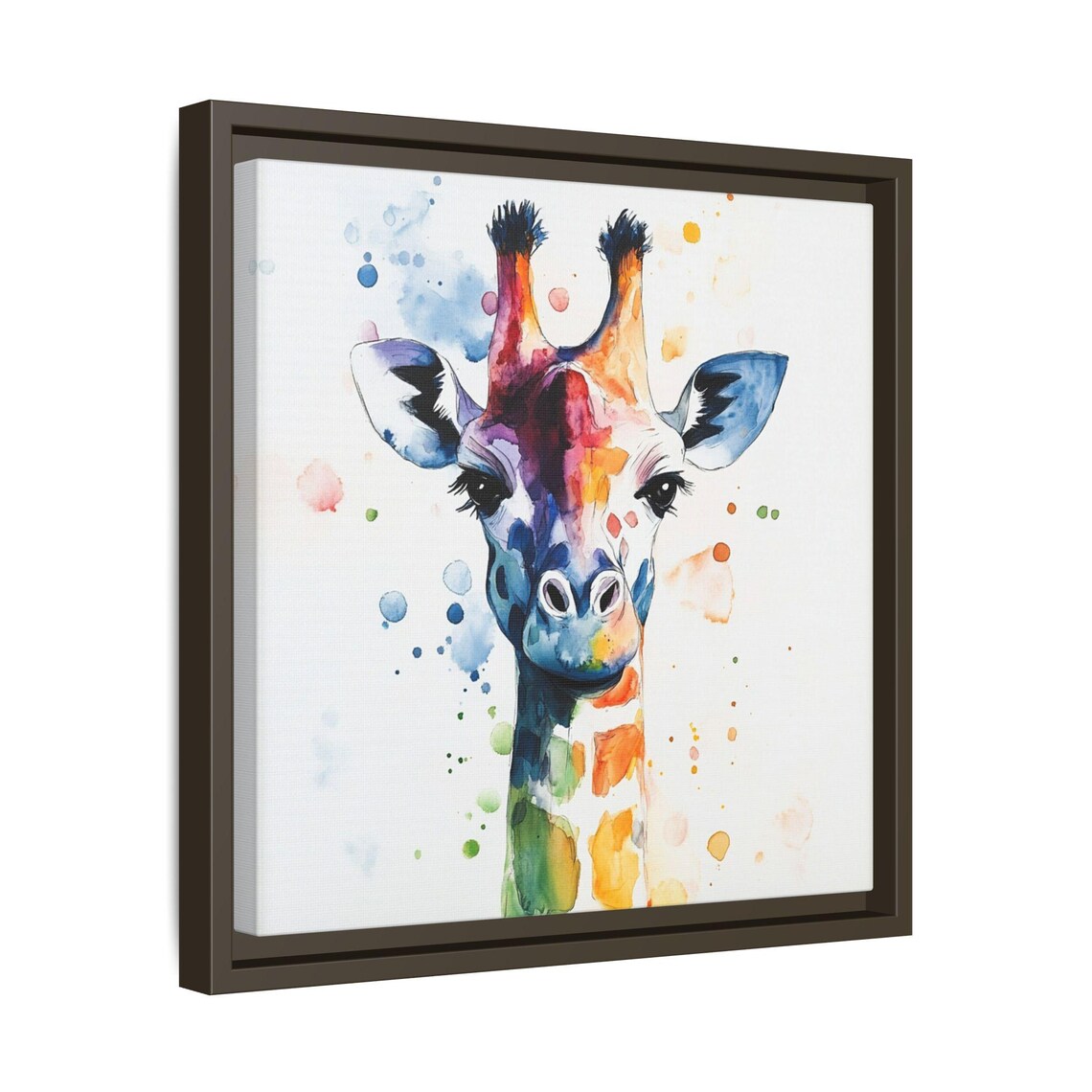 Giraffe Watercolor Art Print, Nursery Decor - Image 2