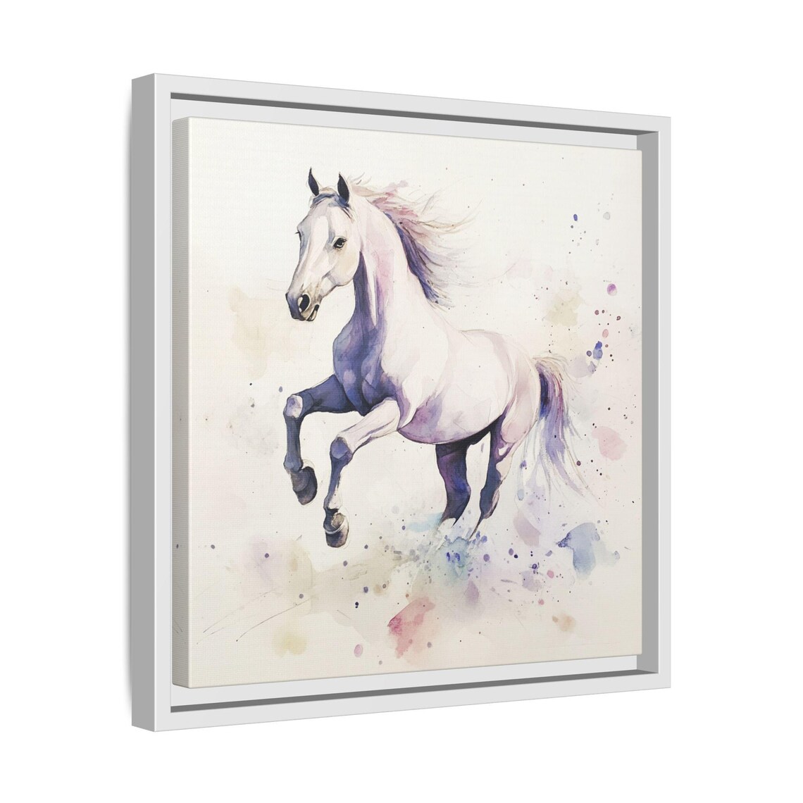 Horse Watercolor Animal Print, Nursery Decor - Image 3