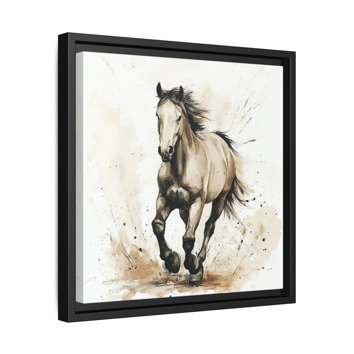Horse Watercolor Animal Print For Nursery - Image 3