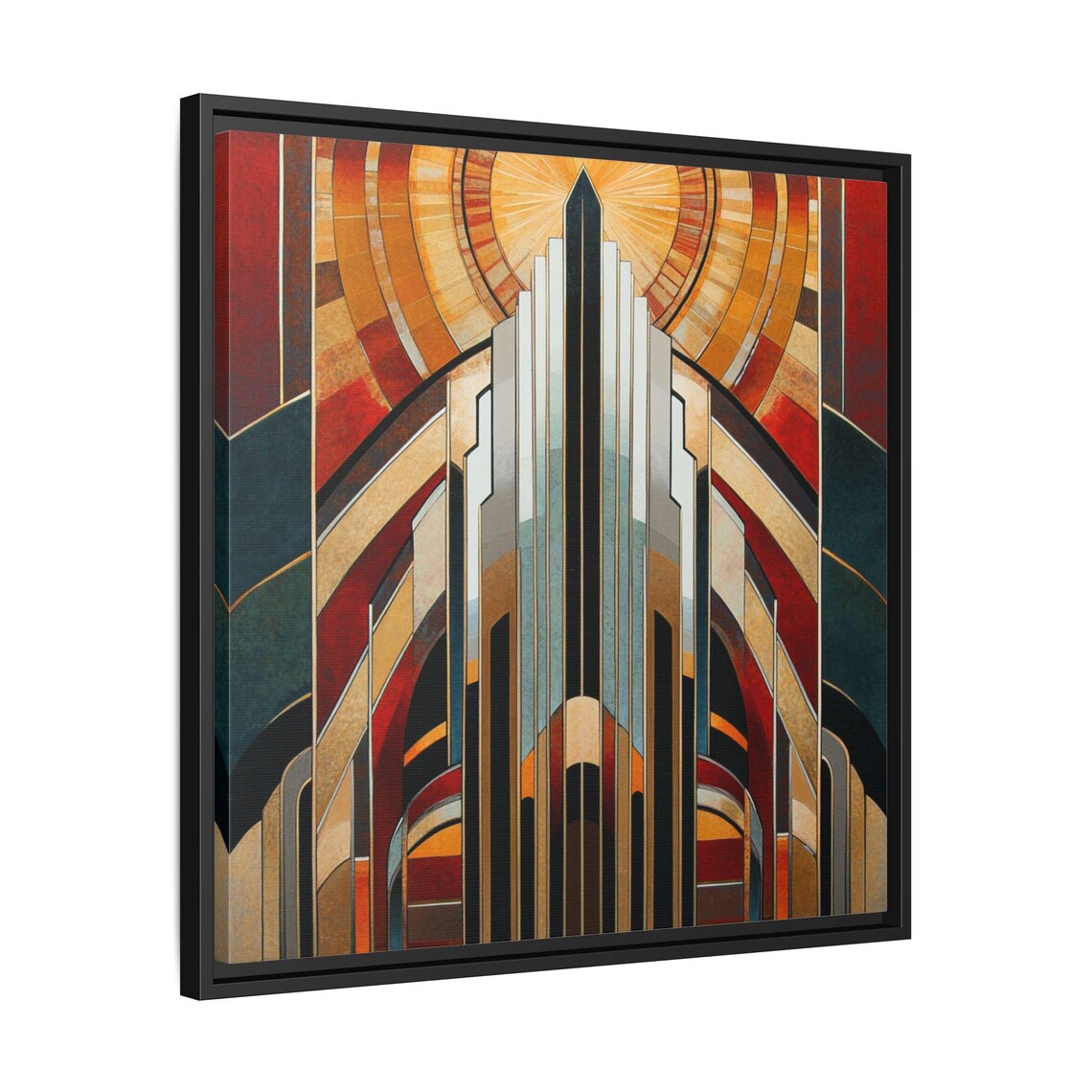 Art Deco Modern Home Decor, Elegant Gallery Piece - Image 2