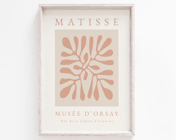 Matisse Print Boho Wall Art Henri Matisse Neutral Prints Boho Print Wall Art Print Instant Matisse Neutral Boho