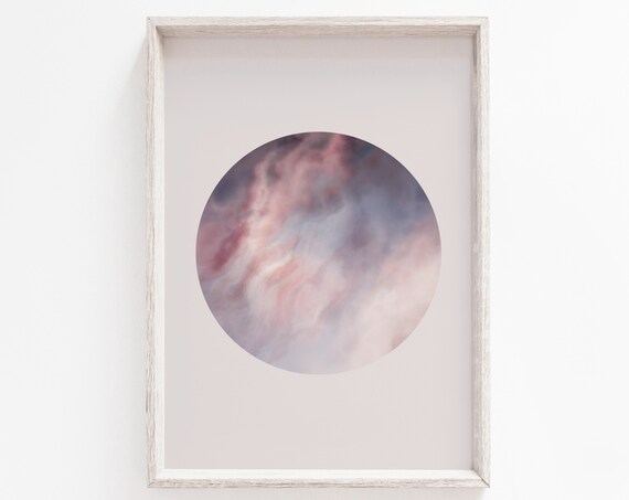 Pink Print Art Wall Art Print Circle Wall Art Pink Pink Art Print Prints Scandinavian Pink Wall Art