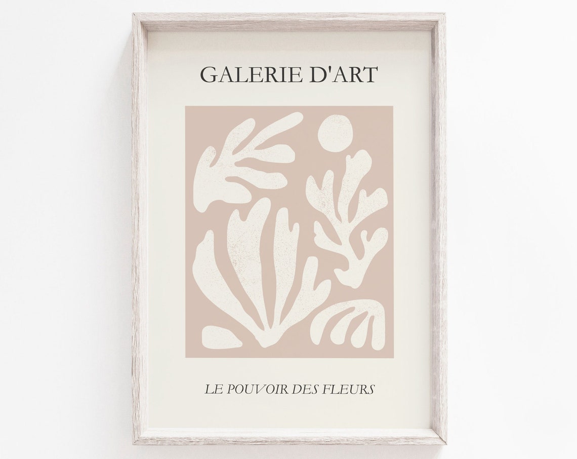 Wall Art Neutral Wall Art Boho Wall Art Print Matisse Print Henri Matisse Print Boho Wall Art Neutral Matisse