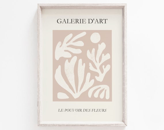Wall Art Neutral Wall Art Boho Wall Art Print Matisse Print Henri Matisse Print Boho Wall Art Neutral Matisse